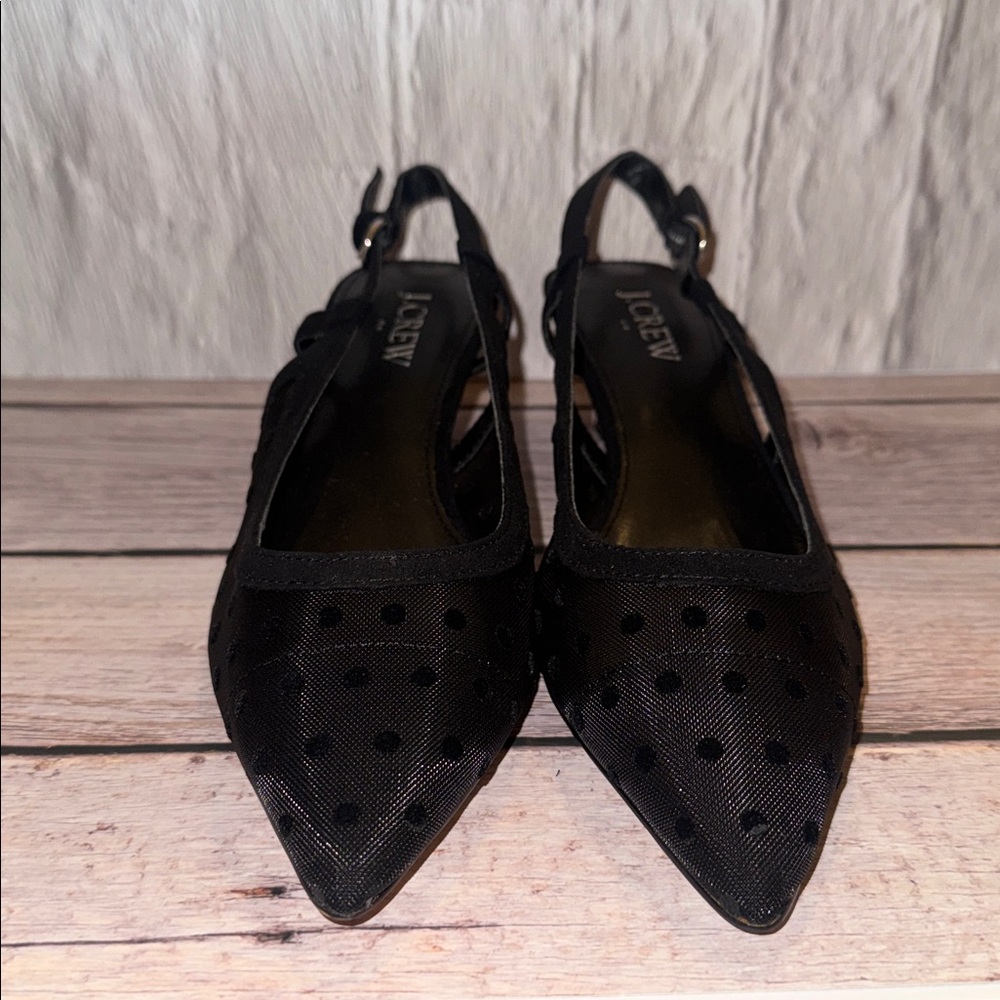 Mesh slingback heels - Picture 2 of 5